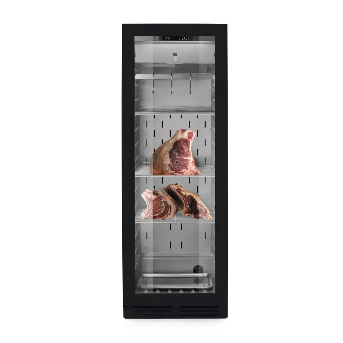 Dulap pentru maturarea carnii - Negru, 352L, 220-240V/170W, 695x760x(H)1720mm
