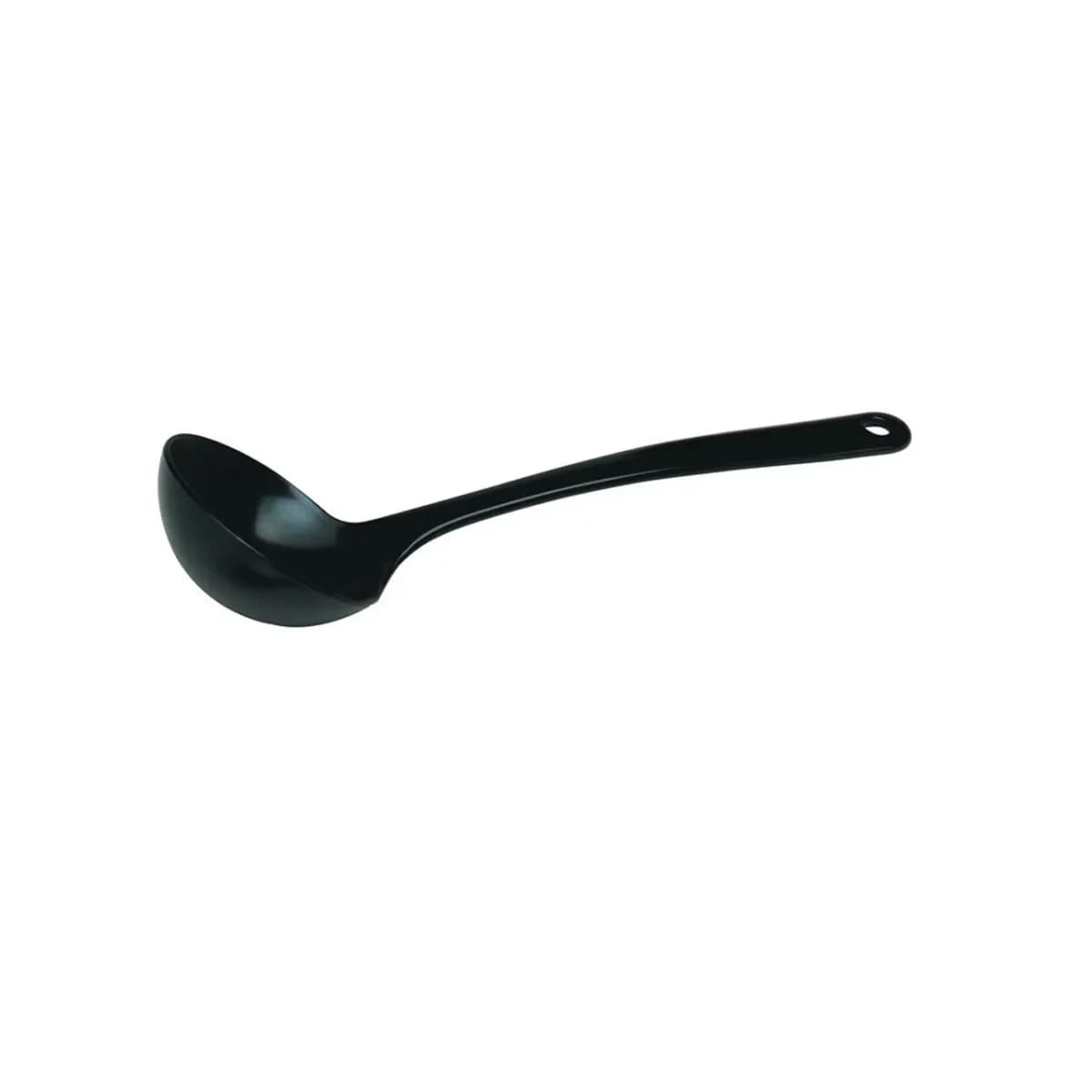 Polonic Hendi, 300 mm, 140 ml, Plastic Negru Rezistent Termic