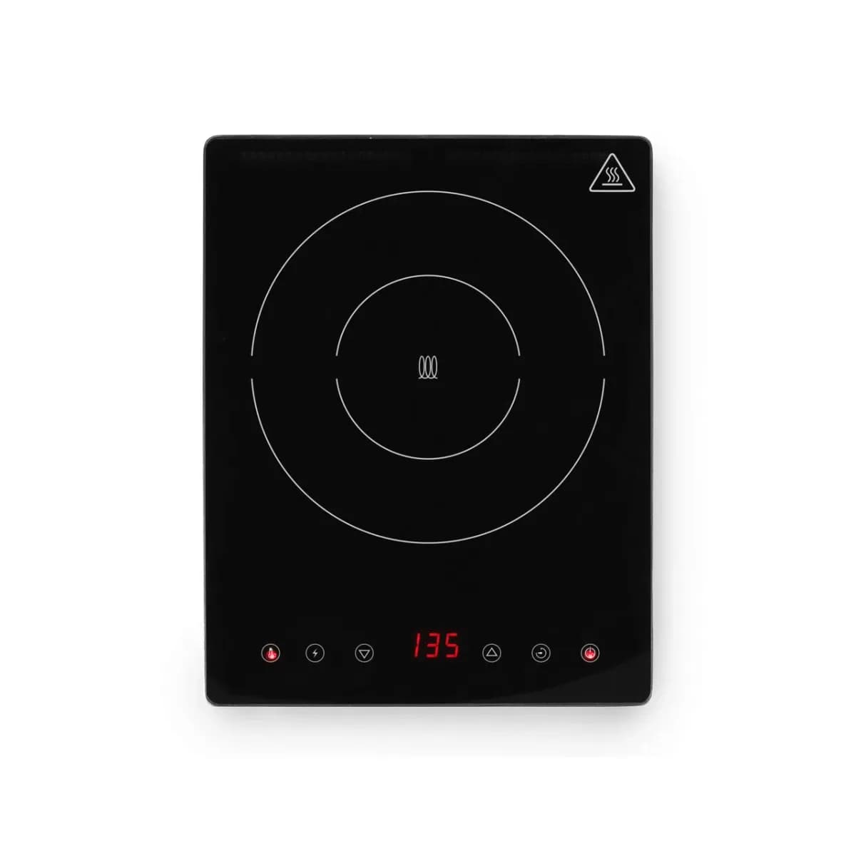 Plită cu Inducție Hendi Black Line 2000W-Display, Ultra-Compactă