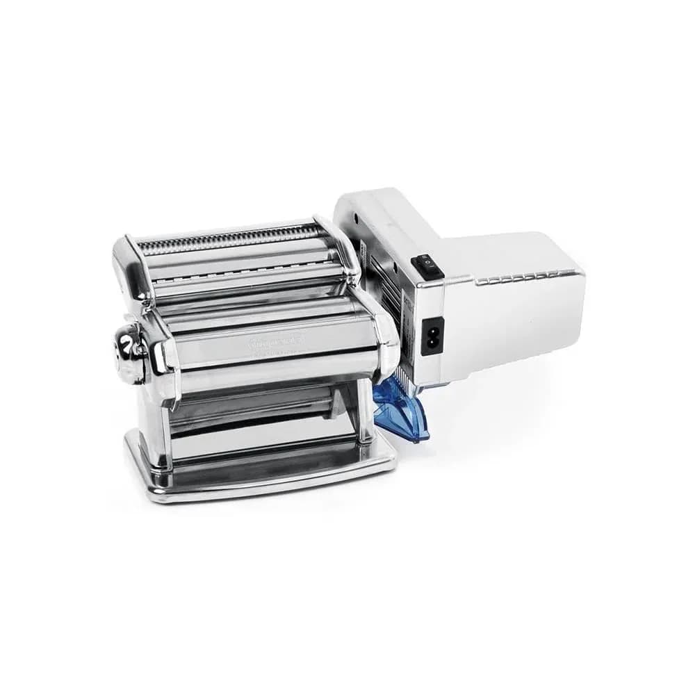 Aparat electric pentru paste Hendi Kitchen Line, 80 W, fettuccine 6,5 mm/tagliatelle 2 mm, grosime reglabila aluat