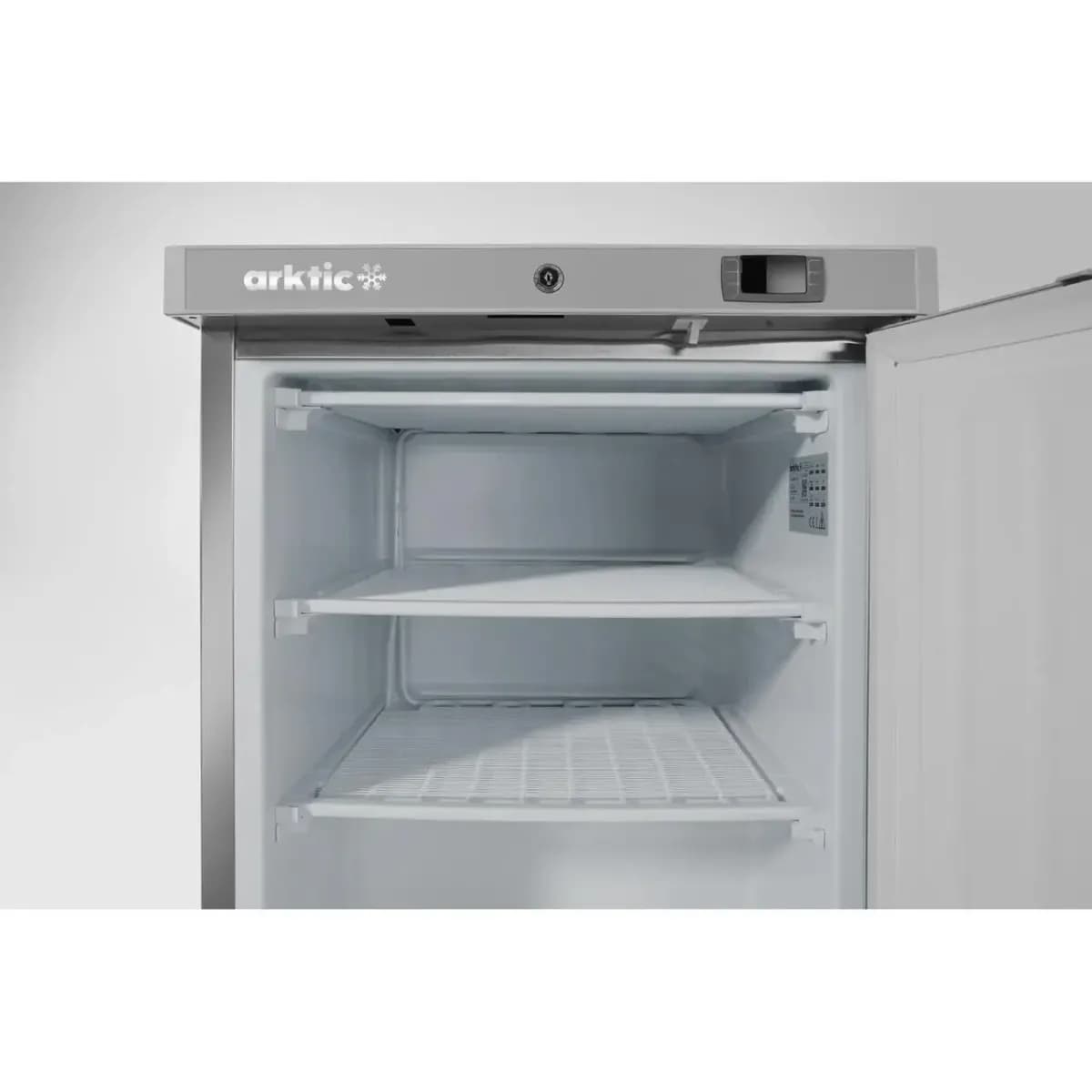 Dulap congelator Budget Line, otel inoxidabil, Hendi, 230V/111W, 598x655x(H)838 mm